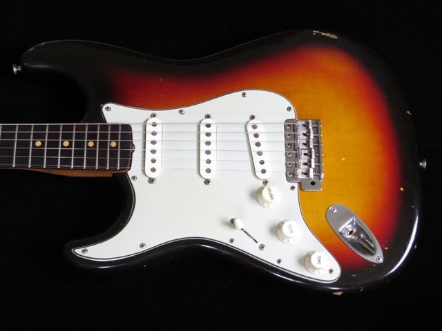Lefty 1963 Fender Strat with OHSC, 100% Original, EXC Condition